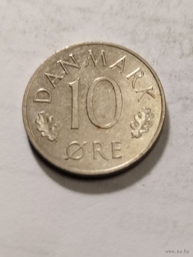 Дания 10 оре 1985