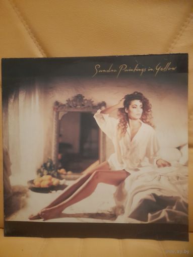 SANDRA "PAINTINGS IN YELLOW "1990 LP GERMANY VIRGIN 210518 - NM-