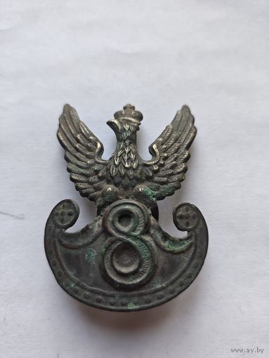 Кокарда орёл Польша, новодел.