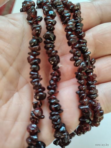Бусы из граната