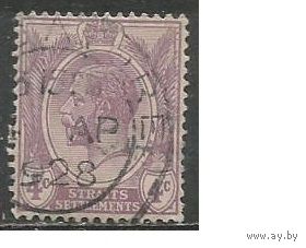 Стрейтс Селтмент. Король Георг V. 1922г. Mi#177.