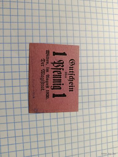 Германия 1 пфенинг (2)