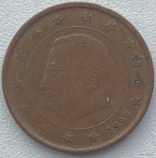 Бельгия 5 евроцентов 1999 г.