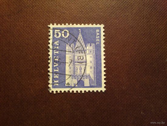 Швейцария 1960 г.Шпалентор - проездные ворота,город Базеле ./48а/