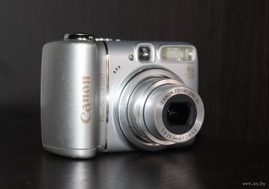 Фотоаппарат Canon PowerShot A580, в рабочем состоянии.