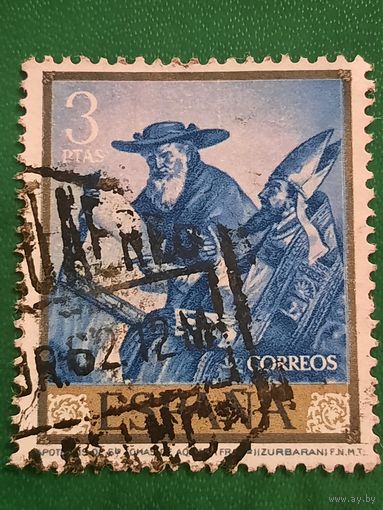 Испания  1962. Живопись. Марка из серии