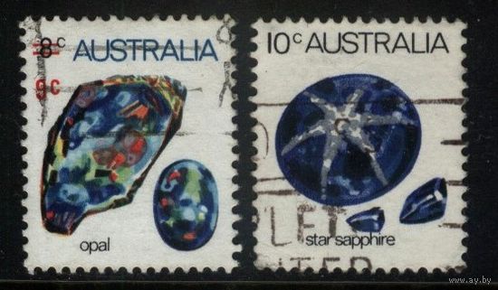 Австралия - 1974 [Mi. 560-561] Гашеная (AU15)