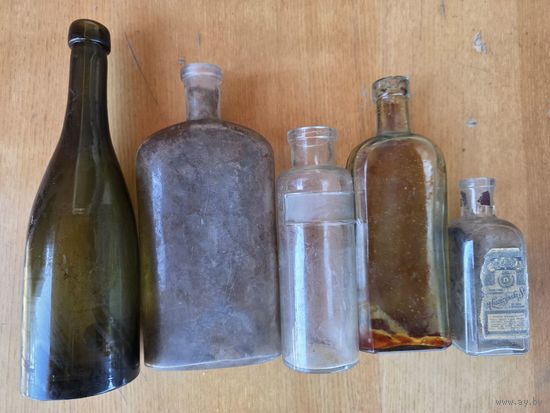 БУТЫЛКИ СТАРЫЕ
