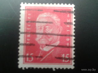 Германия 1928 Гинденбург 2-й рейхспрезидент