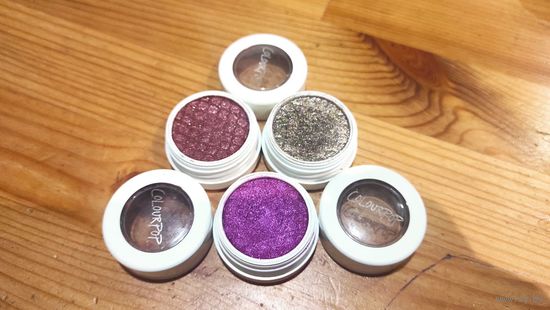 Глиттер и Тени ColourPop и Inglot. 4 шт за 50,00