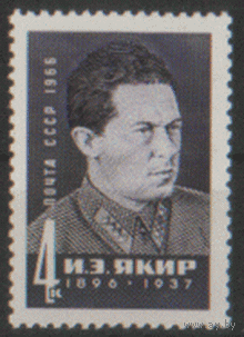 Заг. 3301. 1966.  И.Э. Якир. Война. ЧиСт.