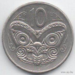 10 центов 1980 Новая Зеландия