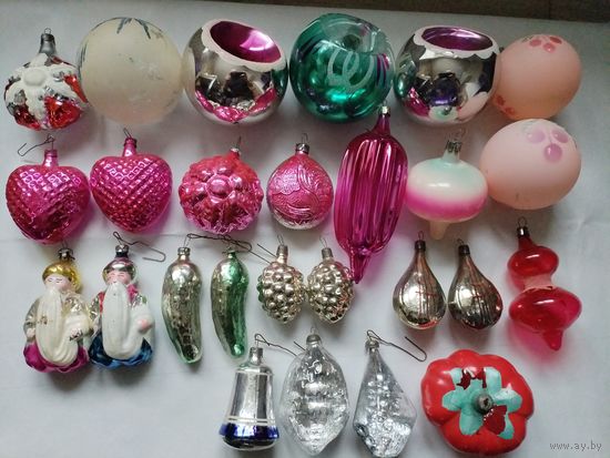 Ёлочные игрушки СССР