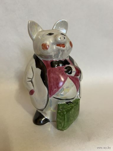 Свинья (Кабан) фарфор ДФЗ
