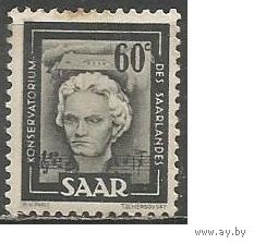 Французский СААР. Л.Бетховен. Композитор. 1949г. Mi#273.