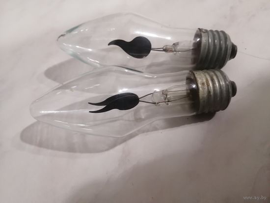 Мерцающее Пламя лампы СССР. 2 шт. Цена за одну