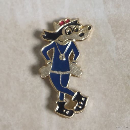 Значок. Не частый. Волк. Ну, погоди!