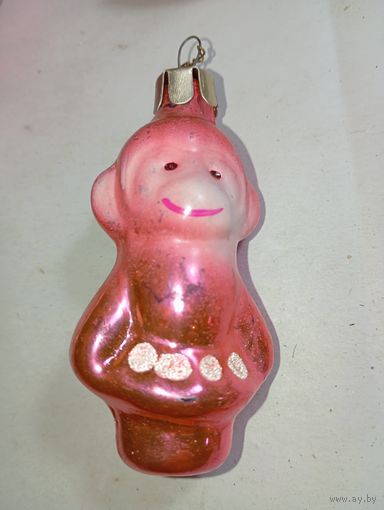 Ёлочная игрушка  Обезьянка