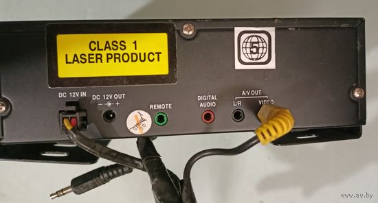 Проигрыватель CD/DVD дисков для автомобиля с пультом управления