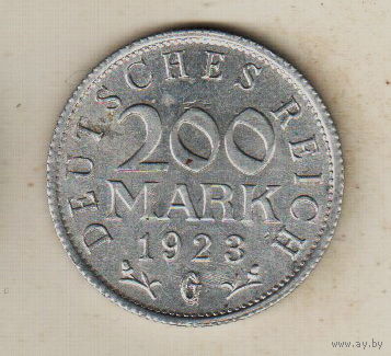Германия 200 марка 1923 G