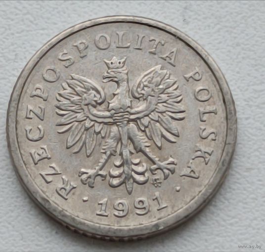 Польша. 10 грошей 1991 года.