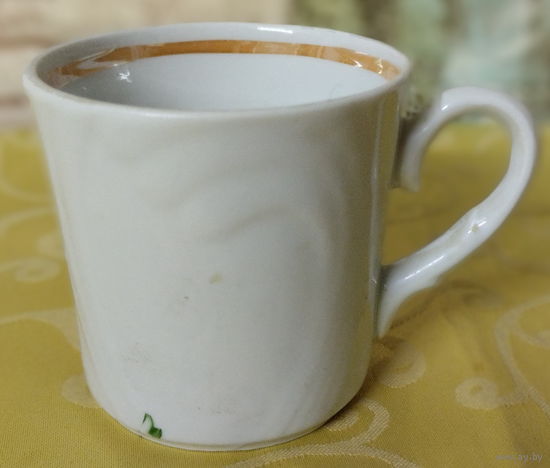 Чашка кофейная. Добрушский фарфоровый завод (Добруш), 1978-1991 гг
