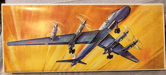 Сборная модель самолета TU-20 VEB Plasticart Nr.15811