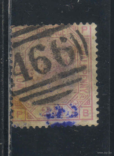 Великобритания 1876 V Стандарт ВЗ10 пл16 #47
