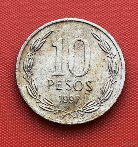 09-04 Чили, 10 песо 1997 г.