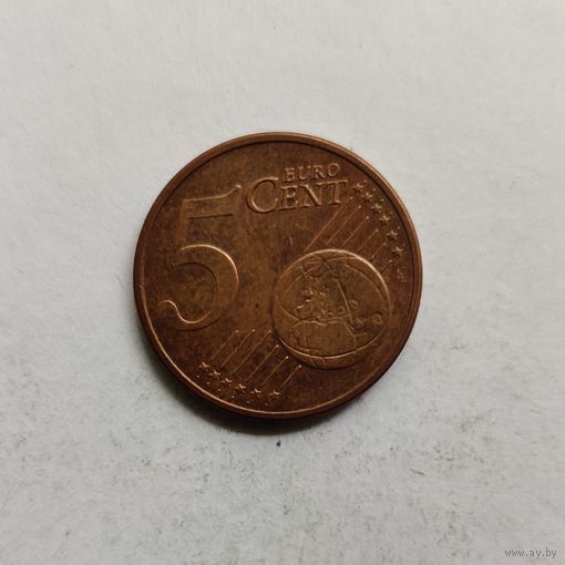 Бельгия 5 евроцентов 1999 г.