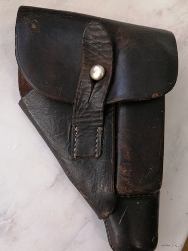 Кобура от Walter (?). Штамп DRGM AKAH