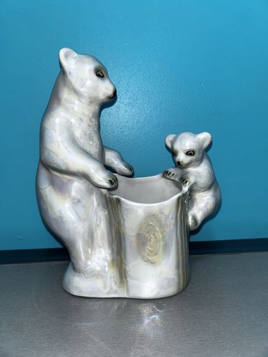 Фарфор карандашница. На досуге.