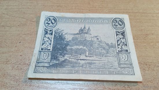 20 геллеров 1920 года 2