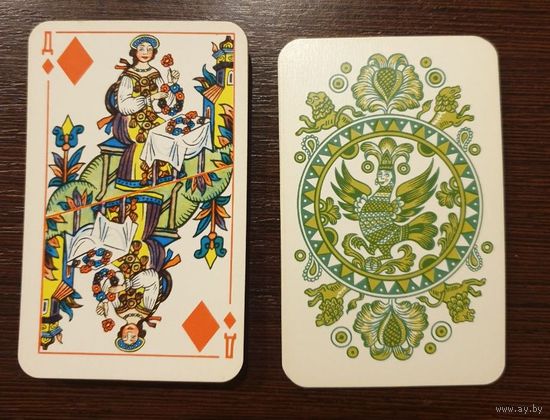 Карты игральные Лубочные. 1983г.