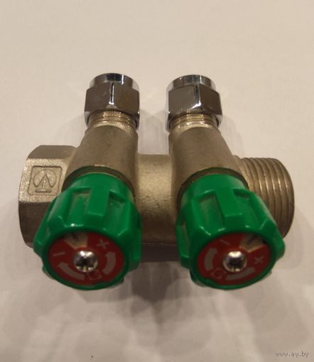 Коллектор 45 градусов 3/4 х 1/2 - 2 выхода MR135N-3/4-2