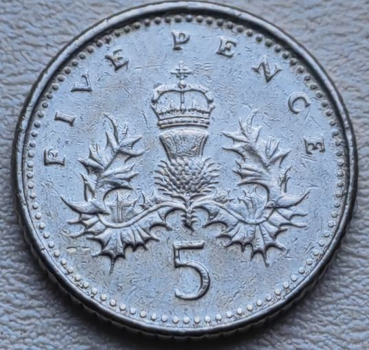 Великобритания 5 пенсов 2000