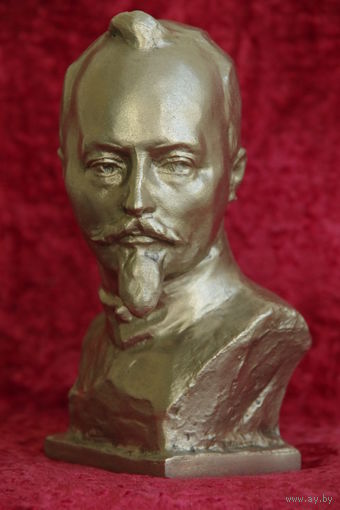 Бюст " Дзержинский "  авт. Мурзин  18 см