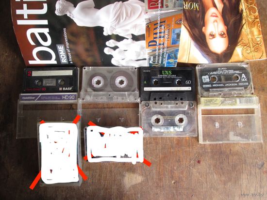 Аудиокассеты цена за все 1980-х-90-х