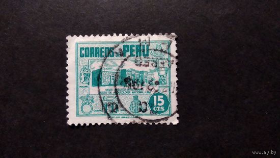 Перу\436фе\ 1951 археологический музей. архитектура