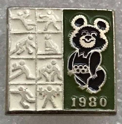 МИШКА ОЛИМПИЙСКИЙ ПИКТОГРАММА МОСКВА-80