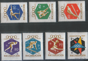 ВЕН. М. 1668/74. 1960. Олимпийские игры в Скво Вэлли. ЧиСт.