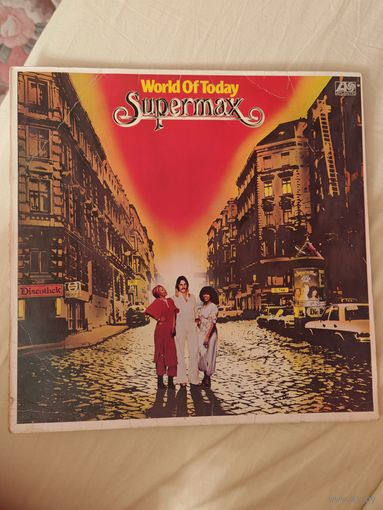 SUPERMAX - 1977 - WORLD OF TODAY (GERMANY) LP