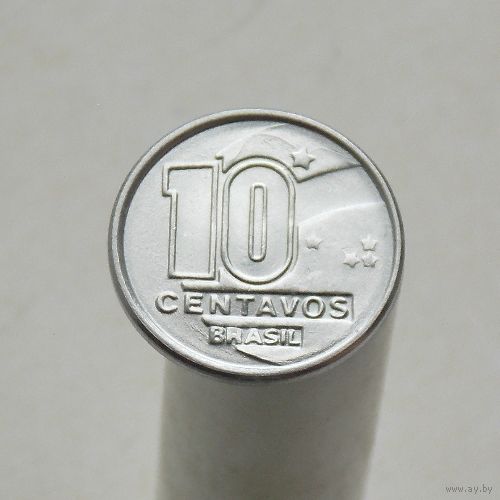 Бразилия 10 сентаво 1990