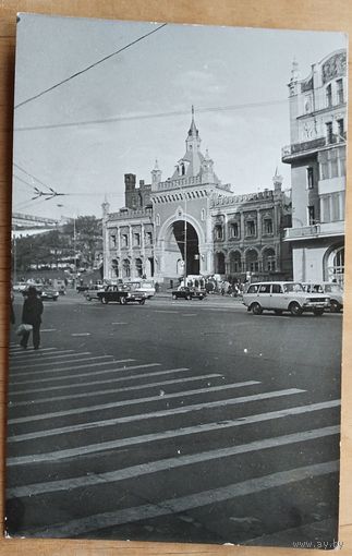 Фото. Арка Третьяковского проезда г.Москва. 1979 г. 9х14 см