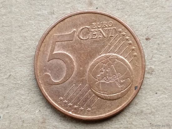 Германия 5 евроцентов, 2011 "G". (Н)
