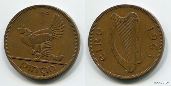 Ирландия. 1 пенни (1963)