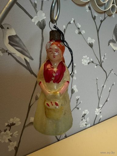 Елочная игрушка красная шапочка