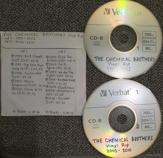 CD MP3 дискография The CHEMICAL BROTHERS (Vinyl rip) - 2 CD