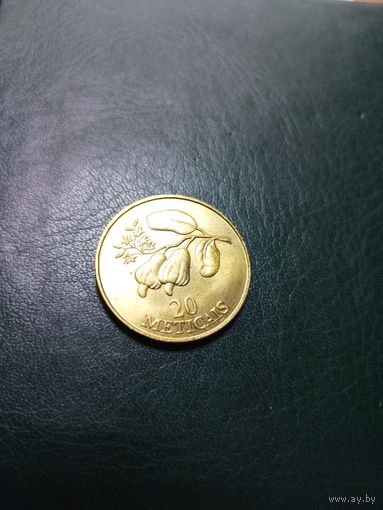 20 метикалов 1994 , Мозамбик