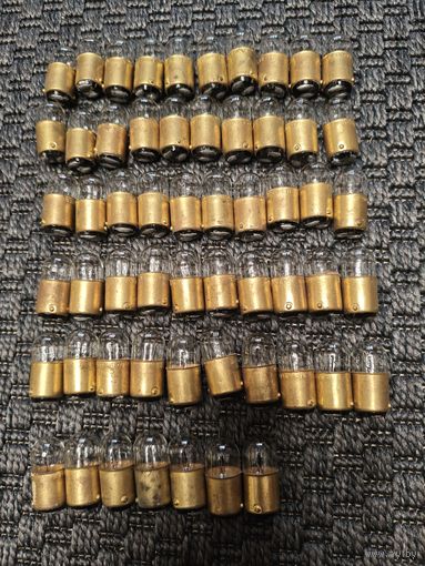 Лампы для авиатехники СССР (57 штук)